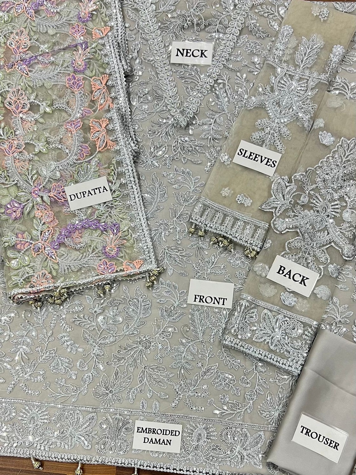 Zarif – Most Hit Luxury Net Full Suit image 5