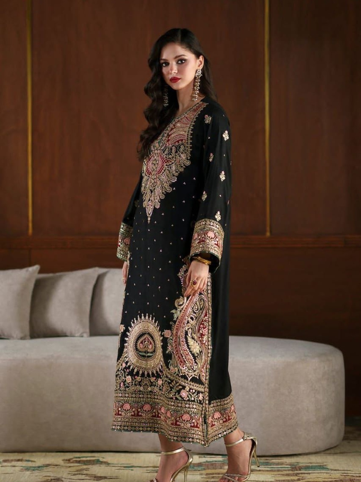 ETHNIC Kaftan | Premium Shamooz Silk | MOST DEMANDING image 4
