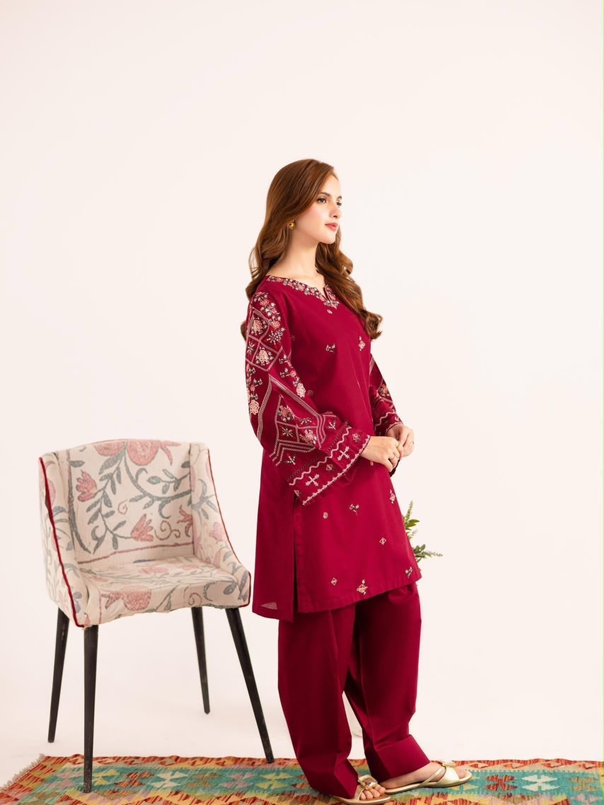 Silayi Pret Winter Collection Fully Embroidered Premium image 3