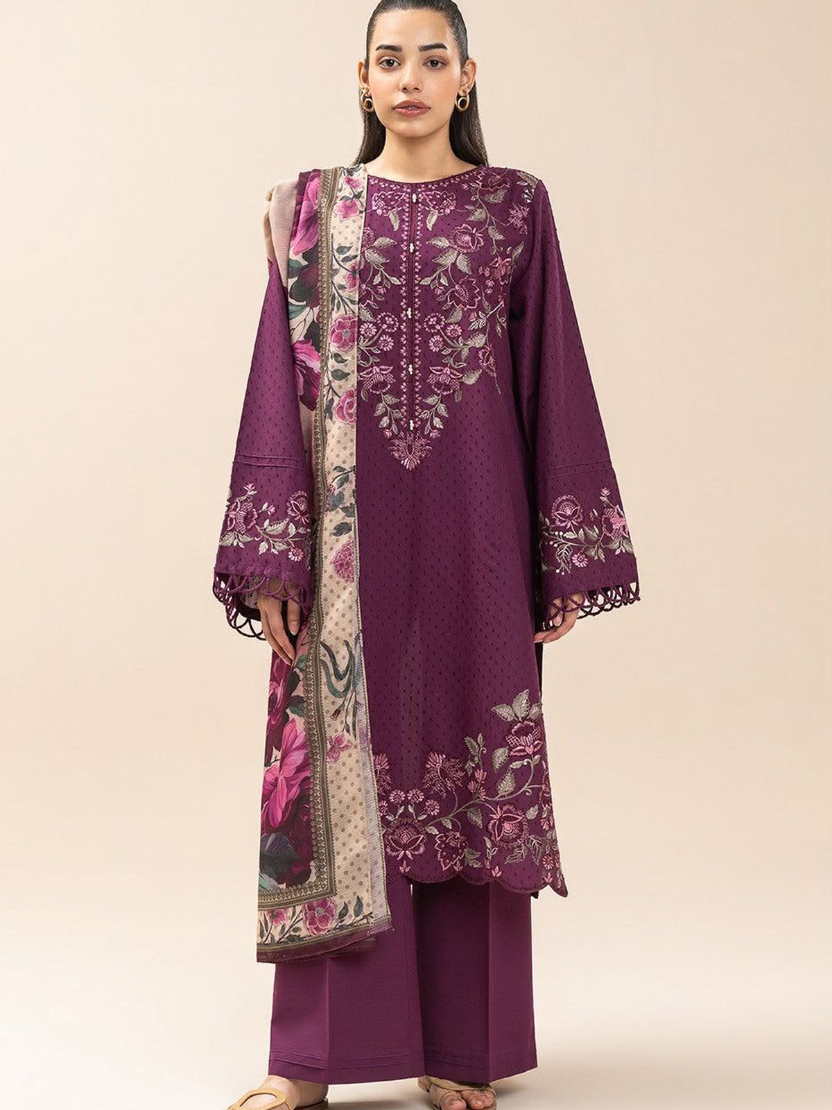 BeechTree Winter Collection Heavy Embroidered