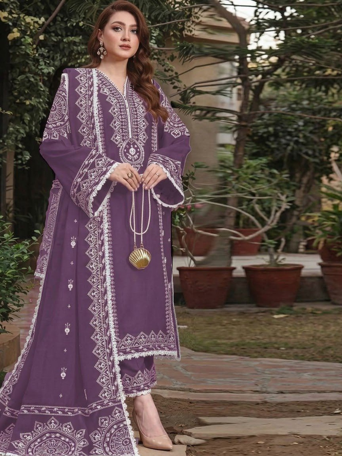 Aneela’s Winter Collection Full Heavy Embroidered Airjet image 3