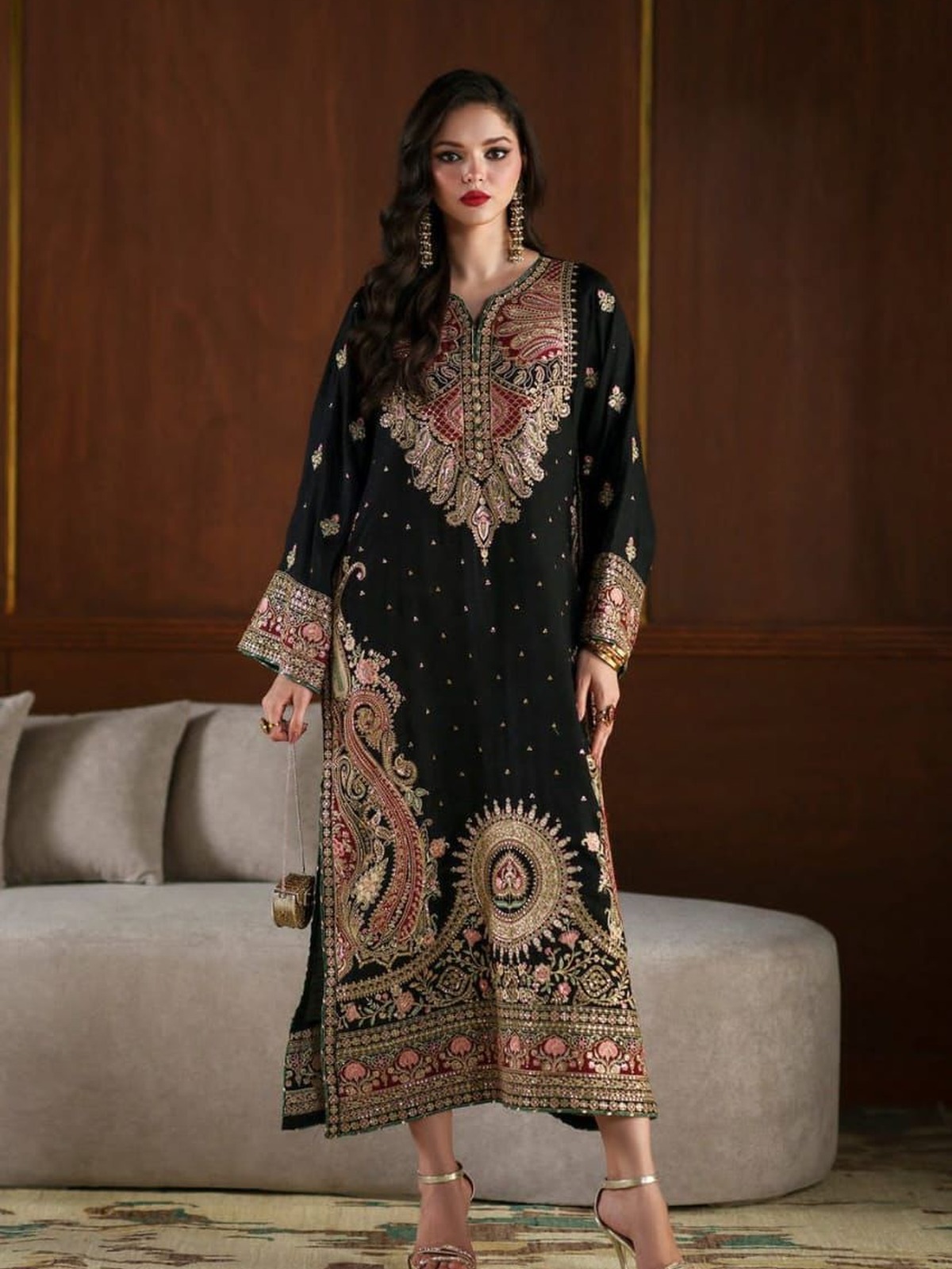ETHNIC Kaftan | Premium Shamooz Silk | MOST DEMANDING