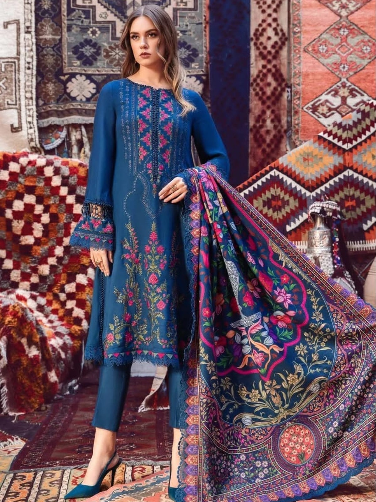 Maria.B Winter Collection Embroidered