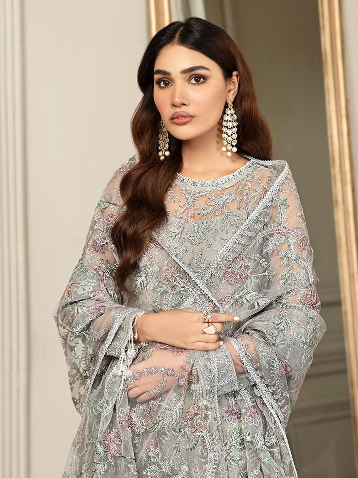 Zarif – Most Hit Luxury Net Full Suit image 2