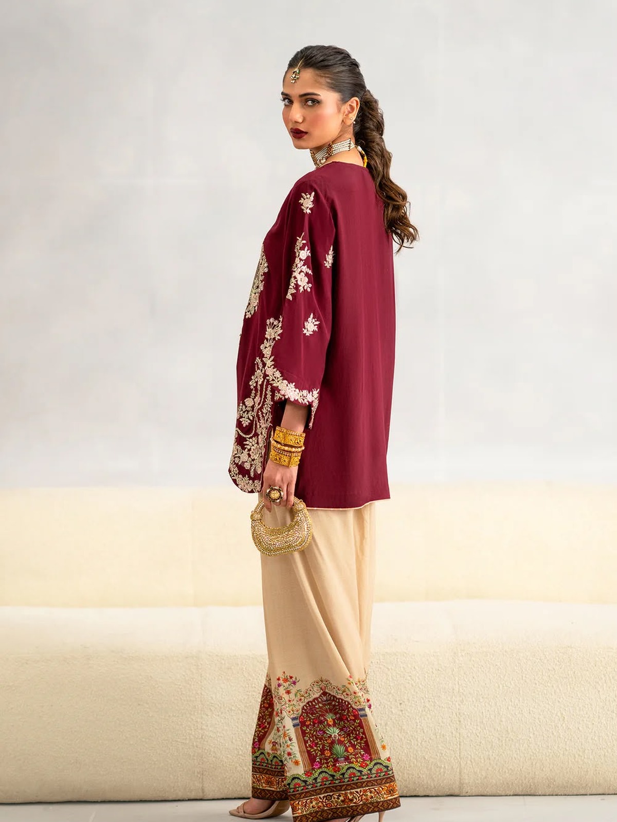 Ethnic Luxury Digital Printed Silk image 2