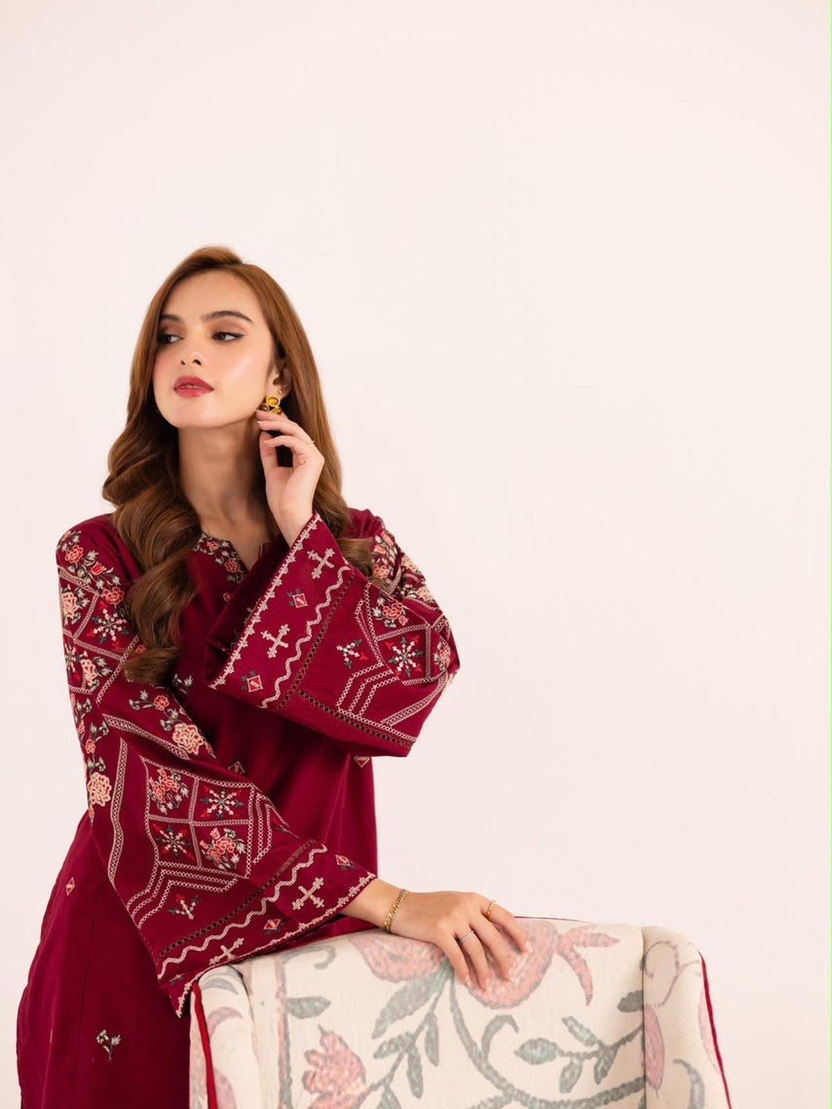 Silayi Pret Winter Collection Fully Embroidered Premium image 2
